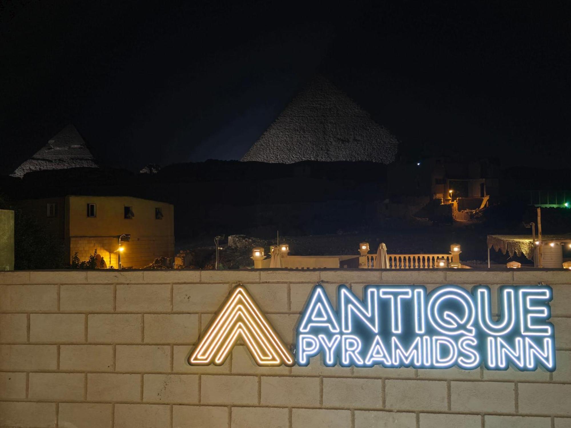 Antique Pyramids Inn Giza Eksteriør billede