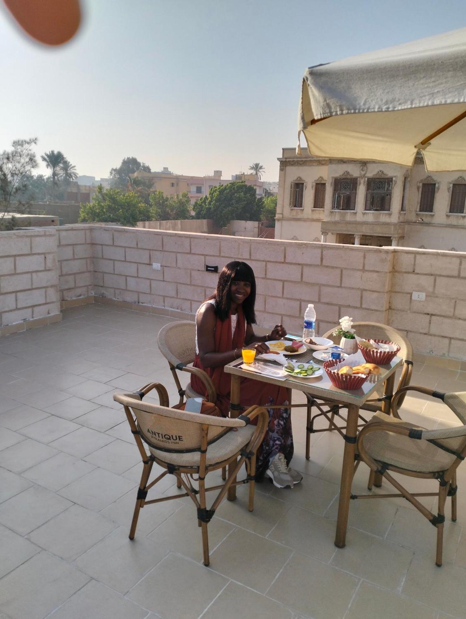 Antique Pyramids Inn Giza Eksteriør billede