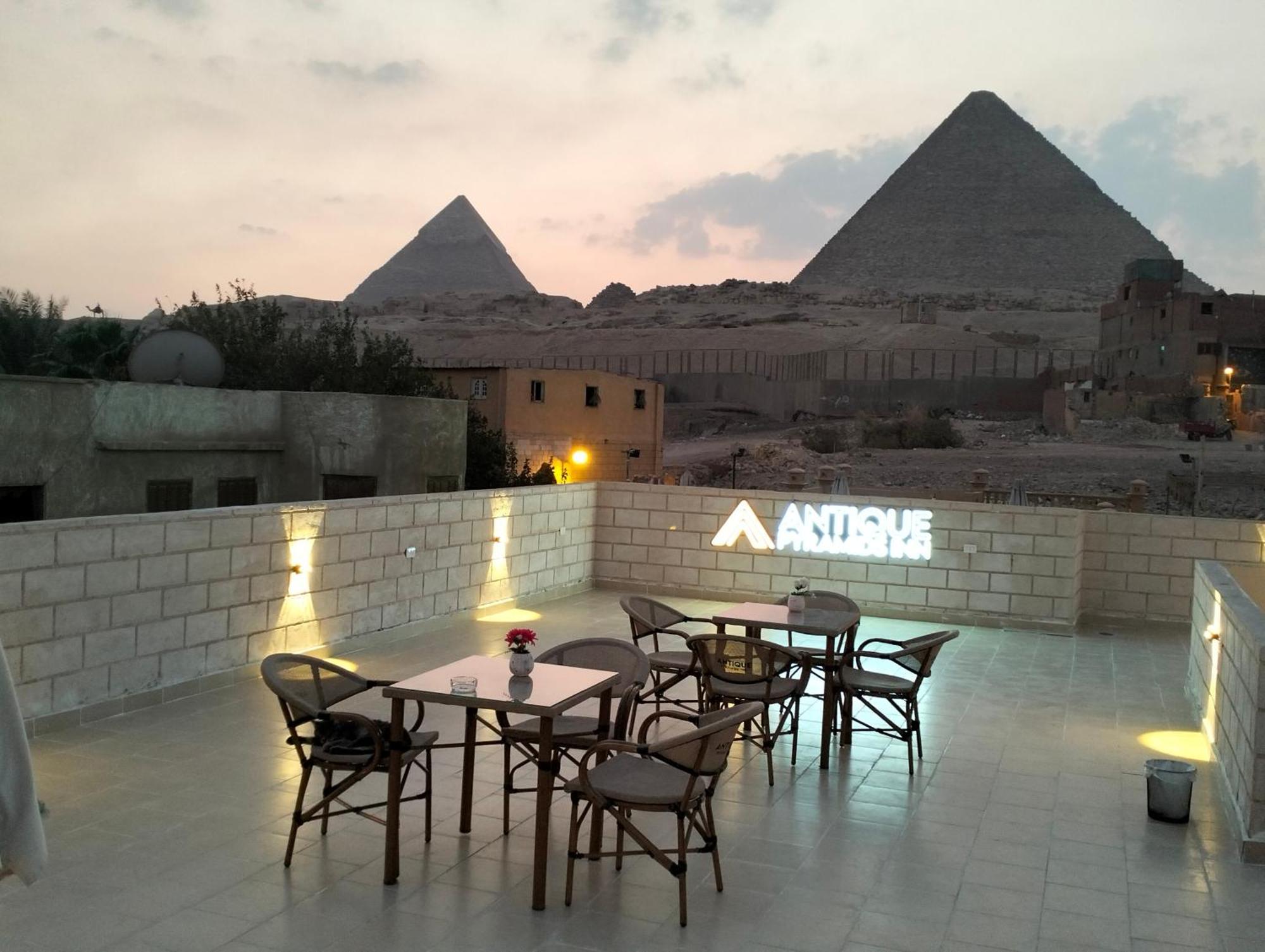 Antique Pyramids Inn Giza Eksteriør billede