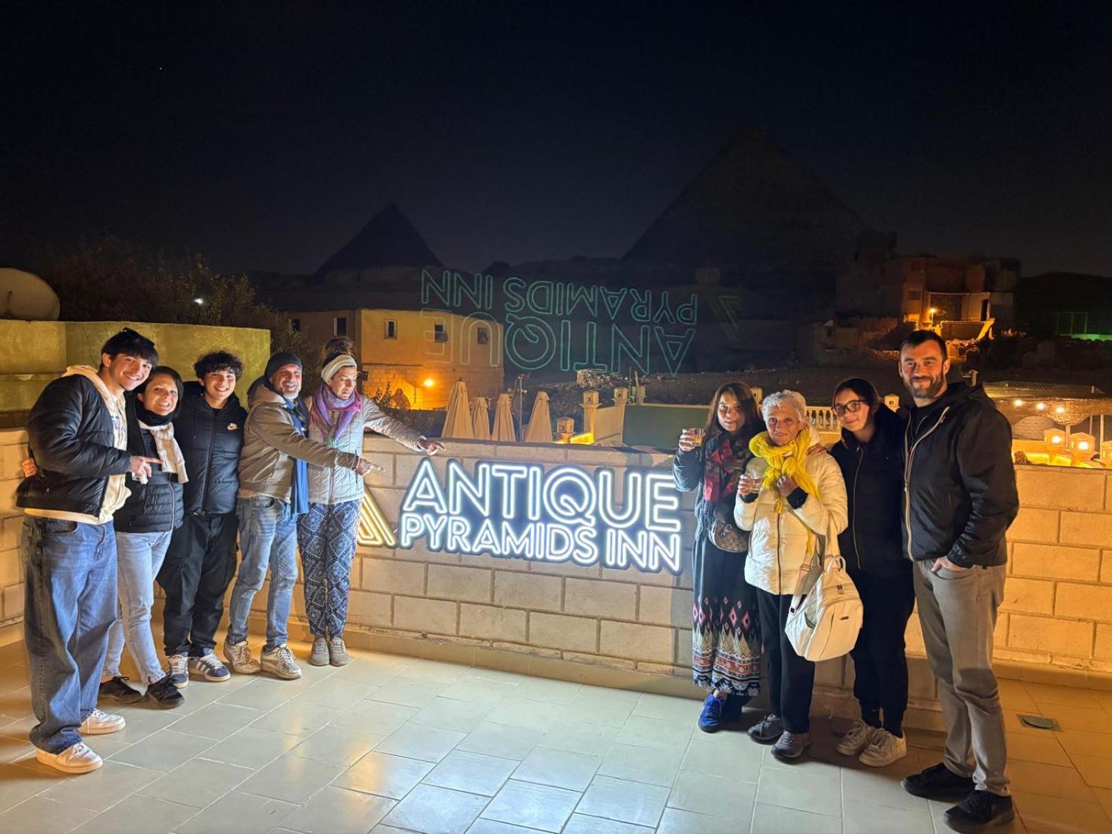 Antique Pyramids Inn Giza Eksteriør billede