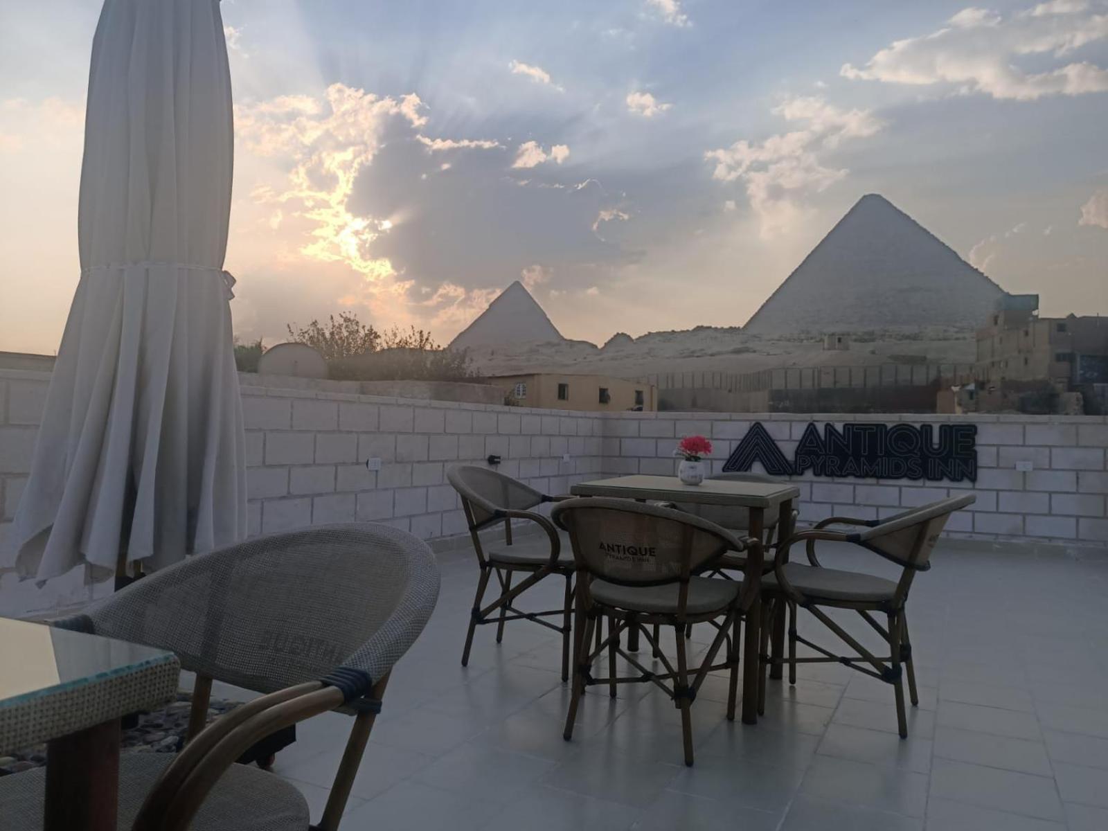 Antique Pyramids Inn Giza Eksteriør billede