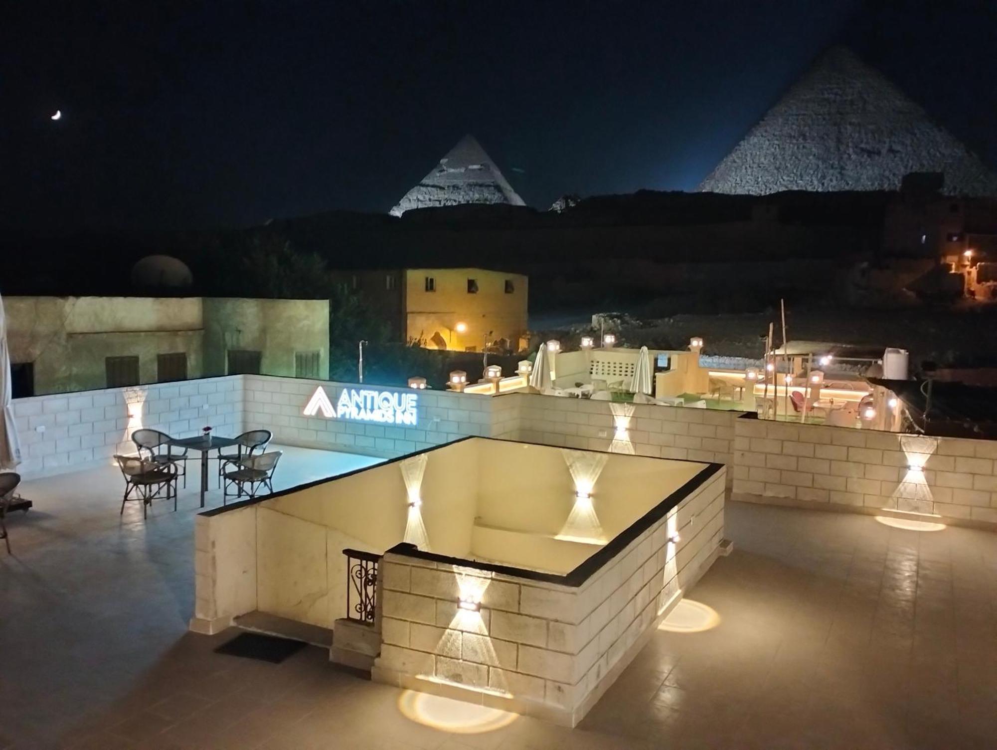 Antique Pyramids Inn Giza Eksteriør billede
